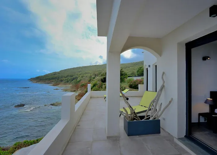 With Direct Sea Access In Cap Corse Semesterbostad *